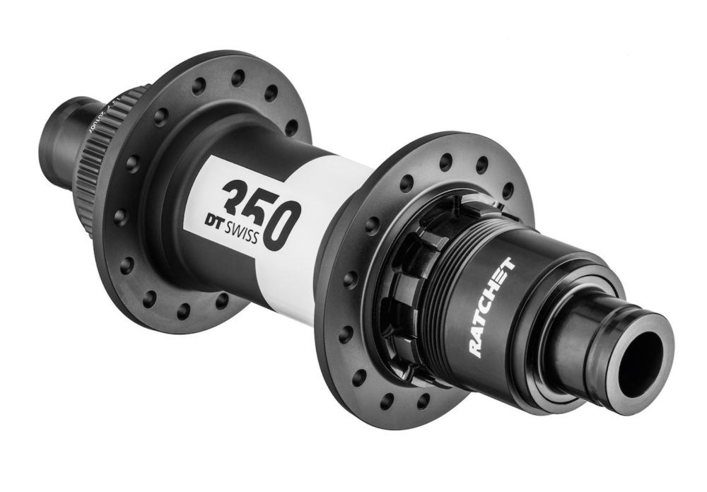Nabe DT-Swiss 350 mit XD Freilauf Center Lock für X12 142/12 mm 32 Loch